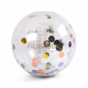 FILIBABBA - Badebold Alfie m. regnbuefarvet konfetti - (FI-03014)