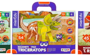 mierEdu - Magnetisk legetavle display med Dinosaurer