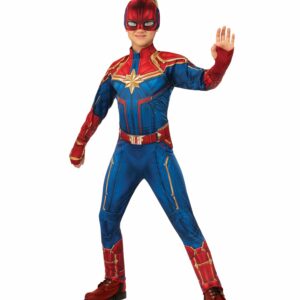Rubies - Deluxe Costume - Captain Marvel (116 cm)