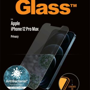 PanzerGlass - Privacy Skærmbeskyttelse Apple iPhone 12 Pro Max - Standard Fit