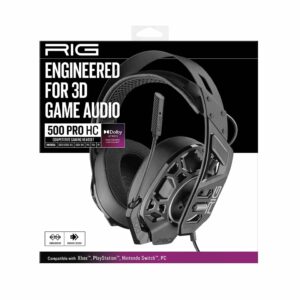 RIG 500 Pro Hc Black Headset (PS5/PS4/Xbox/Switch/PC)