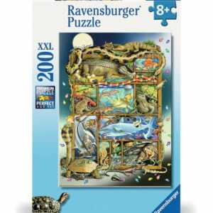 Ravensbruger - Puslespil Fish And Reptile Menagerie 200 brikker