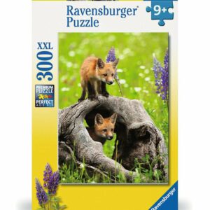 Ravensburger - Puslespil Curious Foxes 300 brikker