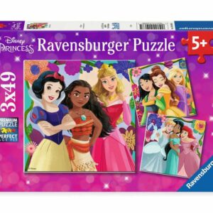Ravensburger - Puslespil Disney Princess 3x49 brikker