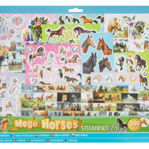 Moxy - Mega Klistermærke Sæt Hest (500 stk)