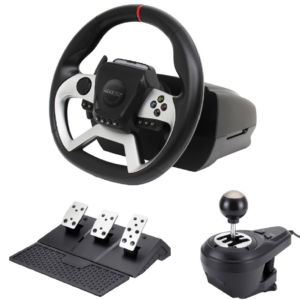 Maxx Tech  Pro FF Racing Wheel Kit (Wheel, 3-pedal set & shifter) - PS4/PC/ XBOX