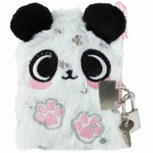 Tinka - Mini Plush Diary - Panda (8-802157)