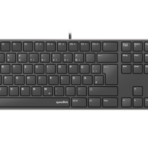 Speedlink - RIVA Slim Metal Scissor Keyboard, black - DE Layout