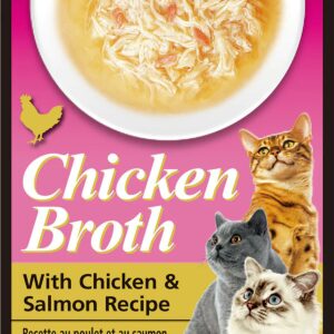 CHURU - Chicken Broth With Chicken & Salmon 40G - (798.5256)