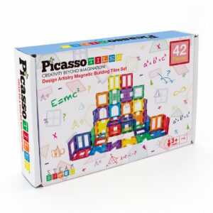 Picasso Tiles - Artistry Magnetic Tiles set (42 pcs) (PT42)