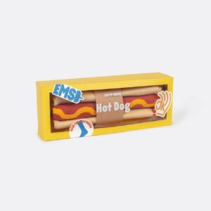 Strømper - Hot Dog - Rød - One size