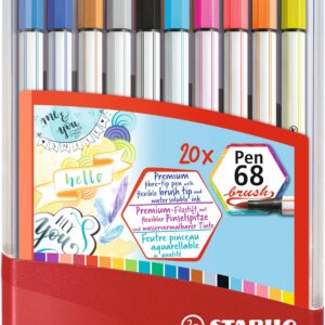 Stabilo - Pen 68 Brush Color Parade (204023)