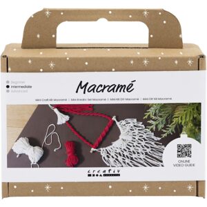 Mini DIY Kit - Macramé - Julemand
