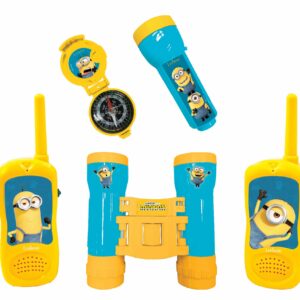 Lexibook - Minions eventyrsæt med walkie talkies (120m)