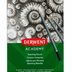 Derwent - Academy Sketching Metalæske (12 stk)