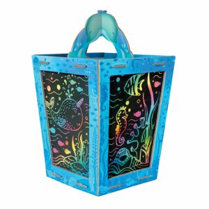 BOX CANDIY - Scratch Art Lantern - Totally Twilight Sea - (BC-1924)