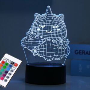 iTotal - 3D LED Lampe - Unicorn