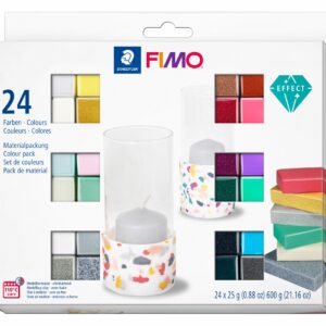 FIMO - Effect Sæt 24 farver