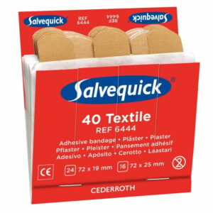 Salvequick - Textile Plaster - 2 sizes - 40 pcs