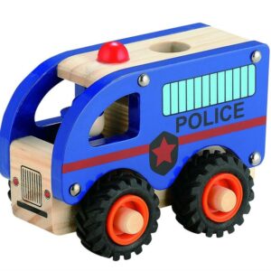 Magni - politbil træ legetøj