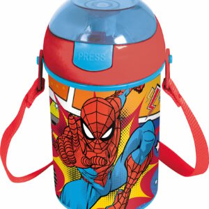 Spiderman - Pop-Up Drikkeflaske