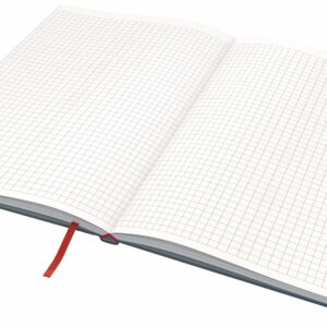 Leitz - Cosy Notebook Hard Cover Large Grey - Squared