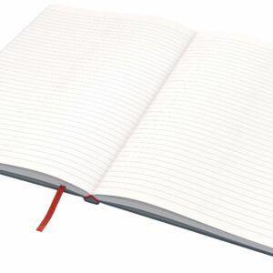 Leitz - Cosy Notebook Hard Cover Large Grey - Ruled